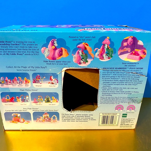 MY LITTLE PONY G2 VTG 90s MY PRETTY PARLOR SET HAIRSTYLING & FASHION… - Picture 14 of 15